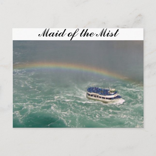 Cartão Postal Maid of the Mist (Frente)