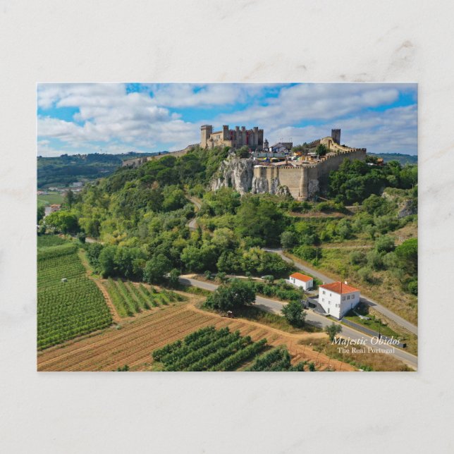 Cartão Postal Maiestoso - PORTUGAL REAL (Frente)