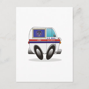 Cartão Postal Mail Truck UTAH