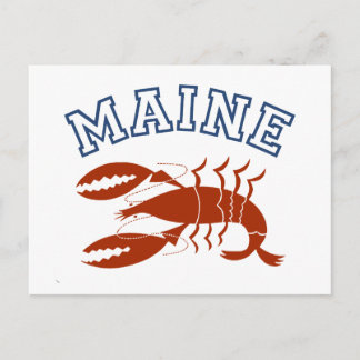 Cartão Postal Maine