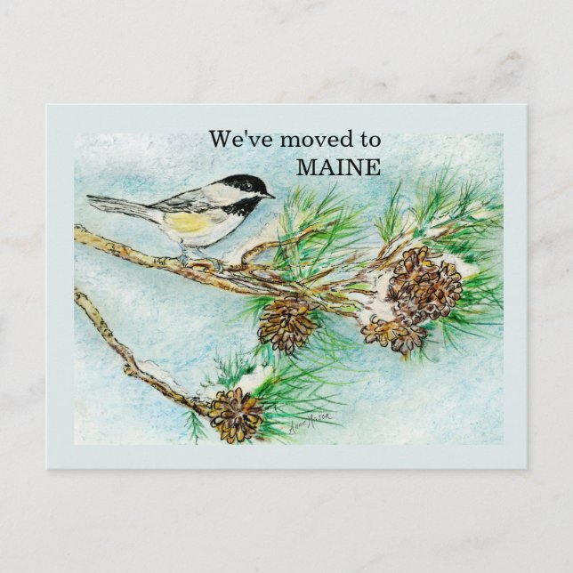 Cartão Postal Maine (Frente)