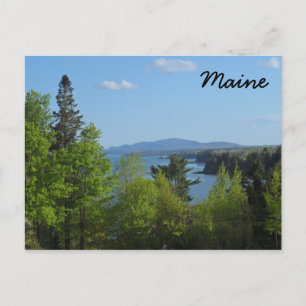 Cartão Postal Maine - Frenchman Bay
