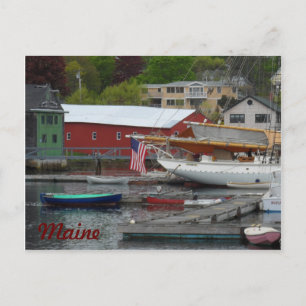 Cartão Postal Maine Harbour
