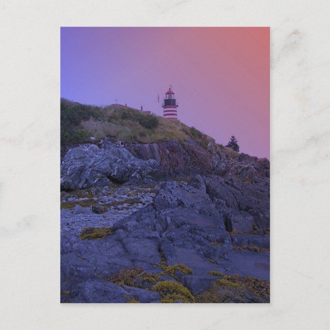 Cartão Postal Maine Lighthouse 32 (Frente)