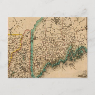 Cartão Postal Maine, New Hampshire, Vermont 2