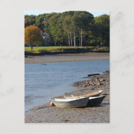 Cartão Postal Maine Rowboat Water Photo