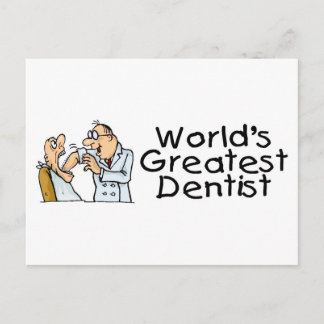 Cartão Postal Maior Dentista do Mundo