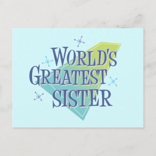 Cartão Postal Maior Irmã do Mundo