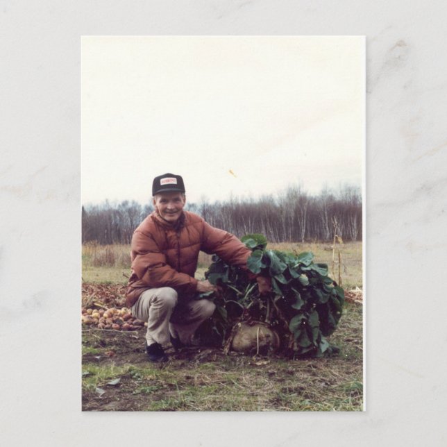Cartão Postal MAIOR rutabaga do mundo! (Frente)