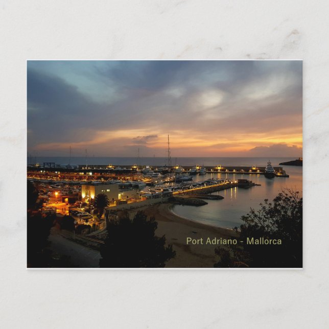 Cartão Postal Maiorca - El Toro - Porto Adriano (Frente)