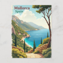 Maiorca Espanha Viagem Arte Vintage