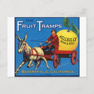 Cartão Postal Mais diversão com a Fruta