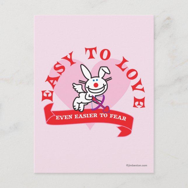 Cartão Postal Mais fácil de temer (Frente)