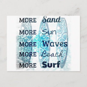 Cartão Postal Mais Vida de Praia