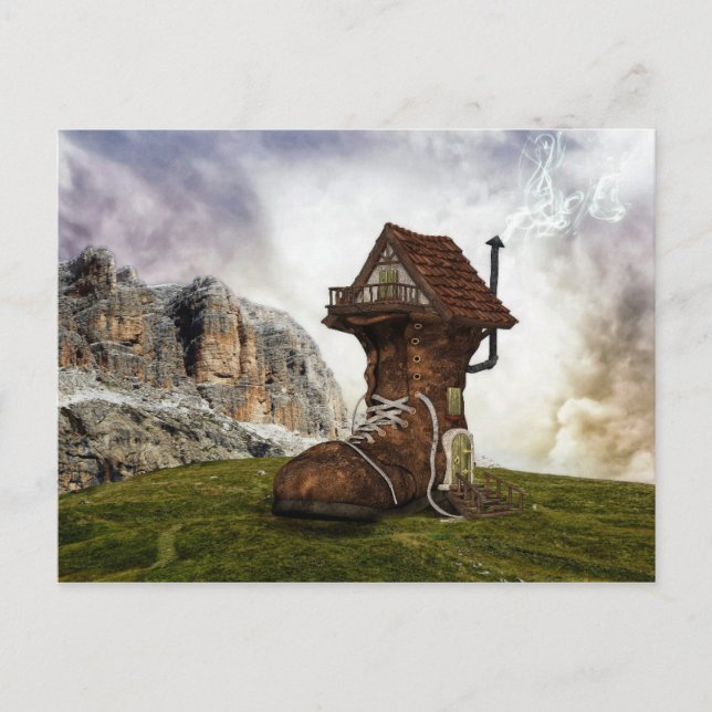 Cartão Postal Maison chaussure (Frente)