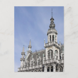 Cartão Postal Maison du Roi, Bruxelas, Bélgica