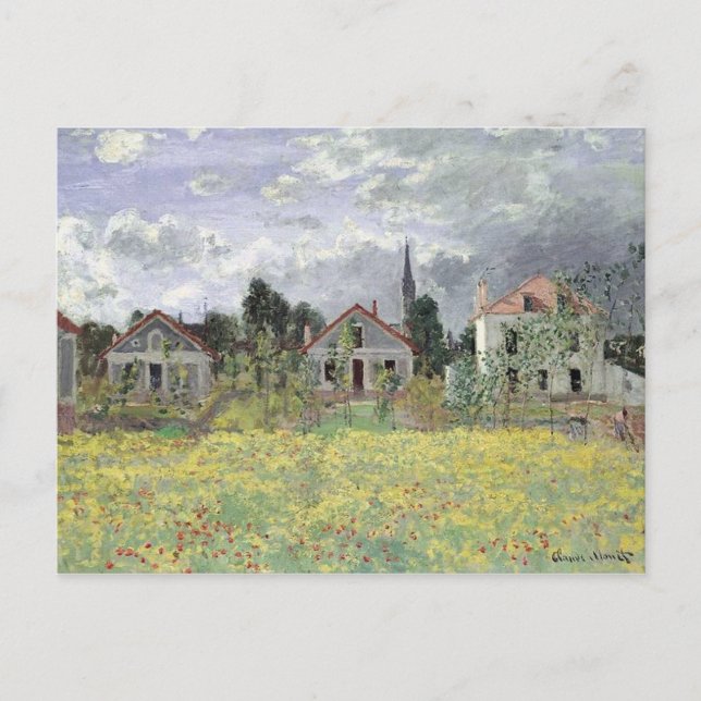 Cartão Postal Maisons d'Argenteuil (Frente)