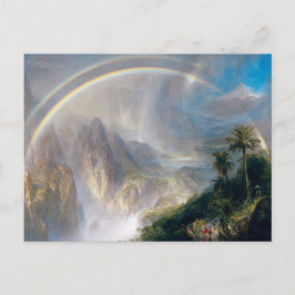 Cartão Postal Majestade da Natureza: Arco-Íris sobre Paraíso Tro