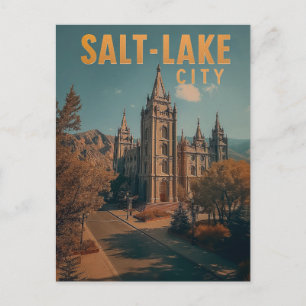 Cartão Postal Majestade Montanhosa: Salt Lake City