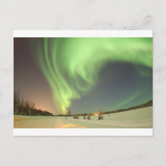 CARTÃO POSTAL MAJESTOSOS AURORA BOREAL