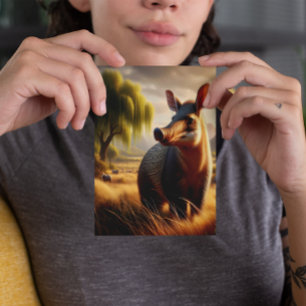 Cartão Postal Majexpressa no campo de Serene