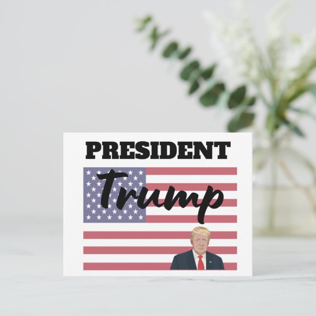 Cartão Postal Make America Great Again 2024! (Em pé/Frente)