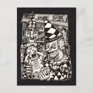 Cartão Postal Making of the Man, by Brian Benson