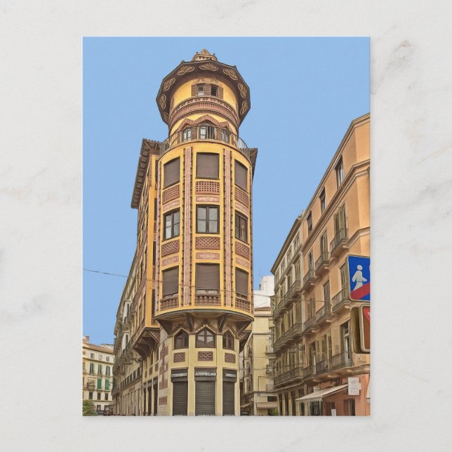 Cartão Postal Málaga. 11. (Frente)