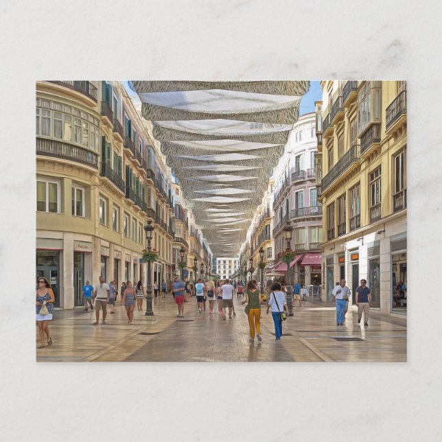 Cartão Postal Málaga. 19. (Frente)