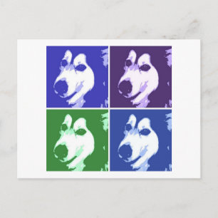 Cartão Postal Malamute