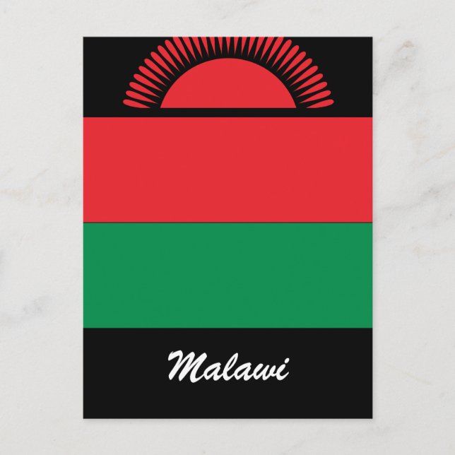 Cartão Postal Malawi (Frente)
