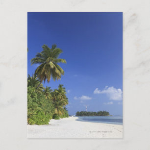 Cartão Postal Maldivas, Atoll Meemu, Ilha Medhufushi