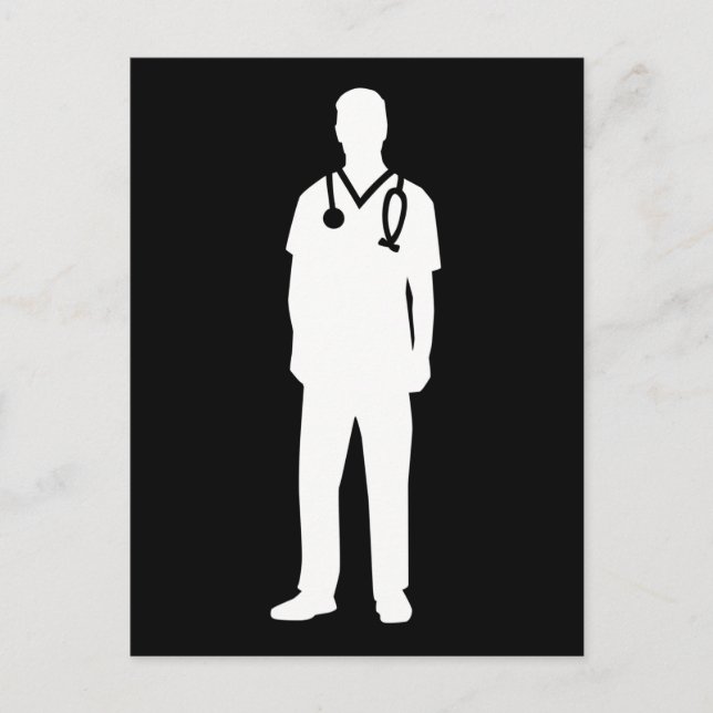 Cartão Postal Male nurse (Frente)
