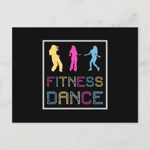 Cartão Postal Malhação Dance Gym Dancing Workout Esporte Ideia