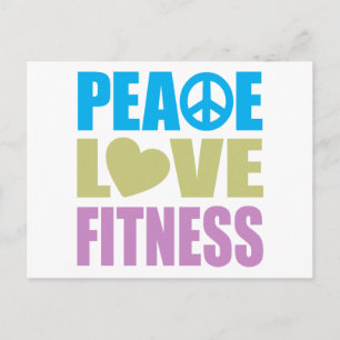 Cartão Postal Malhação Peace Love