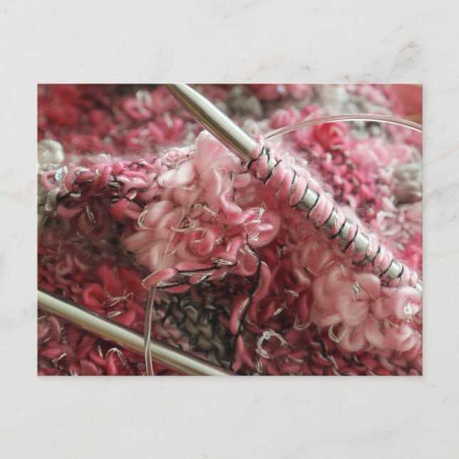 Cartão Postal Malhar com Lã (Frente)