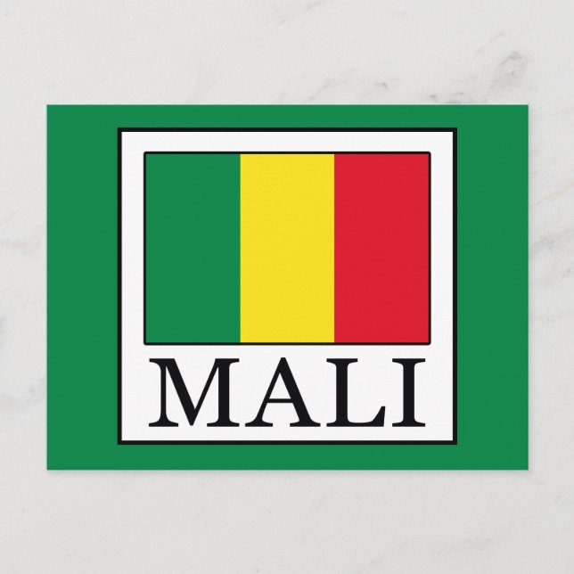 Cartão Postal Mali (Frente)