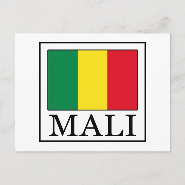 Cartão Postal Mali (Frente)