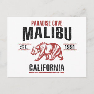 Cartão Postal Malibu