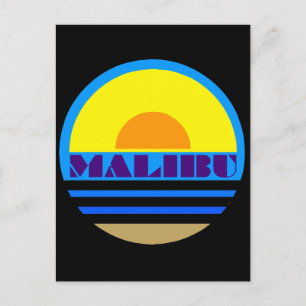 CARTÃO POSTAL MALIBU