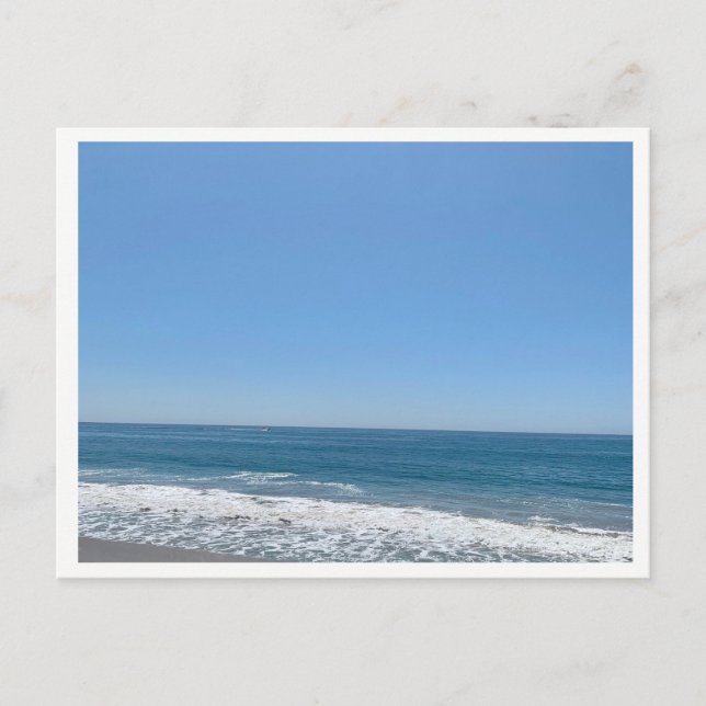 Cartão Postal Malibu, CA (Frente)