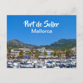 Cartão Postal Mallorca Port de Soller Panorama