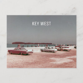 Cartão Postal Mallory Dock Key West 1960s Vintage