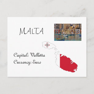 Cartão Postal Malta