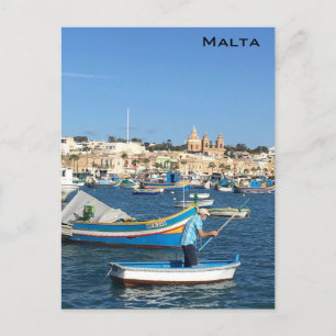 Cartão Postal Malta