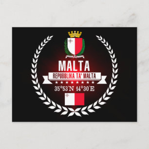 Cartão Postal Malta
