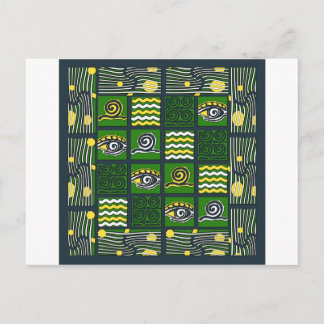 Cartão Postal Malta Eye