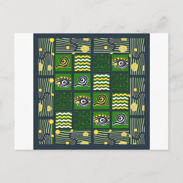 Cartão Postal Malta Eye (Frente)