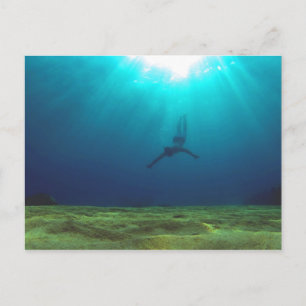 Cartão Postal Malta Snorkeling