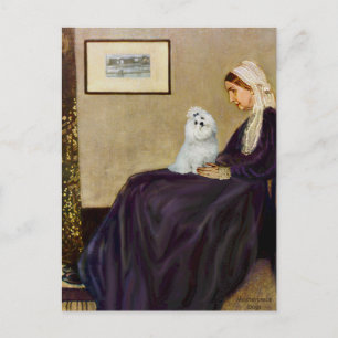 Cartão Postal Maltês 6 - Mãe de Whistlers